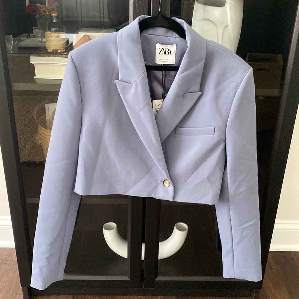 Zara Cropped Blazer NWT